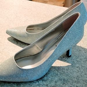 Silver heels